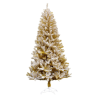 Albero di Natale Dorato INNEVATO 150 cm - 380 punte GOLD SNOW