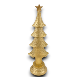 Alberello in Ceramica Decorato Oro - 29