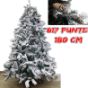 Albero di Natale - Abete Innevato Snow 180 cm 