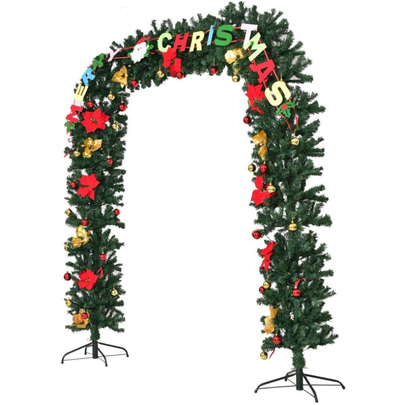 Decorazione Ingresso ad Arco - Albero di Natale - 55 cm 