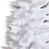 Albero di Natale Artificiale Bianco 90 CM 135 Punte Base in plastica