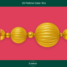 Ghirlanda 23 Palline - 190 cm - Oro