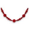 Ghirlanda 23 Palline - 190 cm - Rosso
