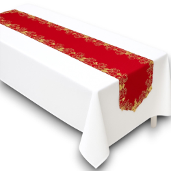 Runner in Tessuto Rosso - 40x180 Cm