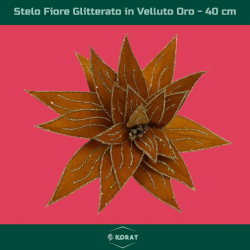 Set 6 Fiori in Velluto con...