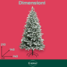 Pino Montebianco - 210 cm  - 950 Rami - HX960194