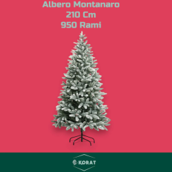 Pino Montebianco - 210 cm  - 950 Rami - HX960194