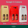 6 Scatola Bottiglia - 2 Posti - Argento - 8,5x18x38 - HX24N03423
