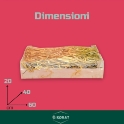 Cassetta Paglia Naturale - 2,5 Kg - HX937268