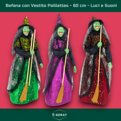 Befana in Resina - Vestito...