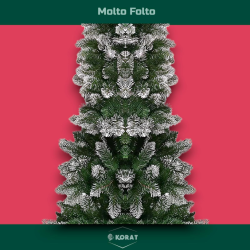 Albero di Natale a Parete - Innevato - 180 cm - 317 Punte