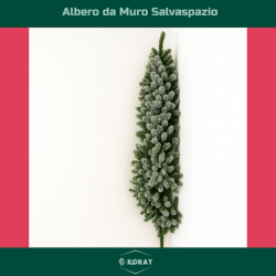 Albero di Natale a Parete - Innevato - 180 cm - 317 Punte