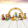 Natività con Scenario - 11 Pz - 6 Cm