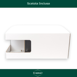 Set 6 Calici per Vino in Vetro - Oro Rigato - 260 ML