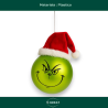 Set di 8 Palline - Grinch Verde - 7 cm 