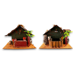 Fontana Presepe con Palme...