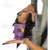 Bicchiere Halloween Befana in plastica Viola  - 11 cm
