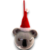 8 Palline con Capello - Maiale e Koala - 8 cm - PL-67281